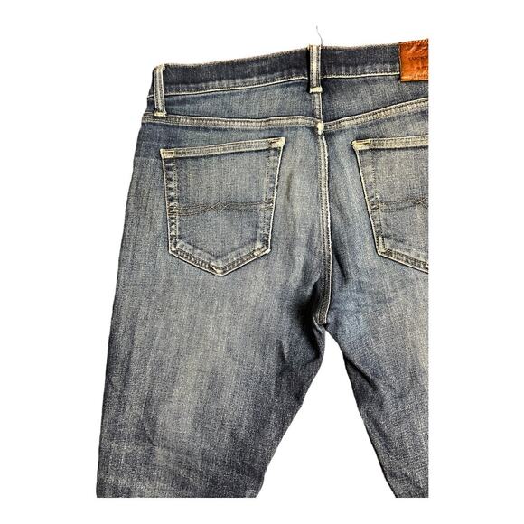 Lucky Brand Men’s Jeans 121 Slim 33 x 30 Holey Distressed Grunge Pants - Picture 9 of 9